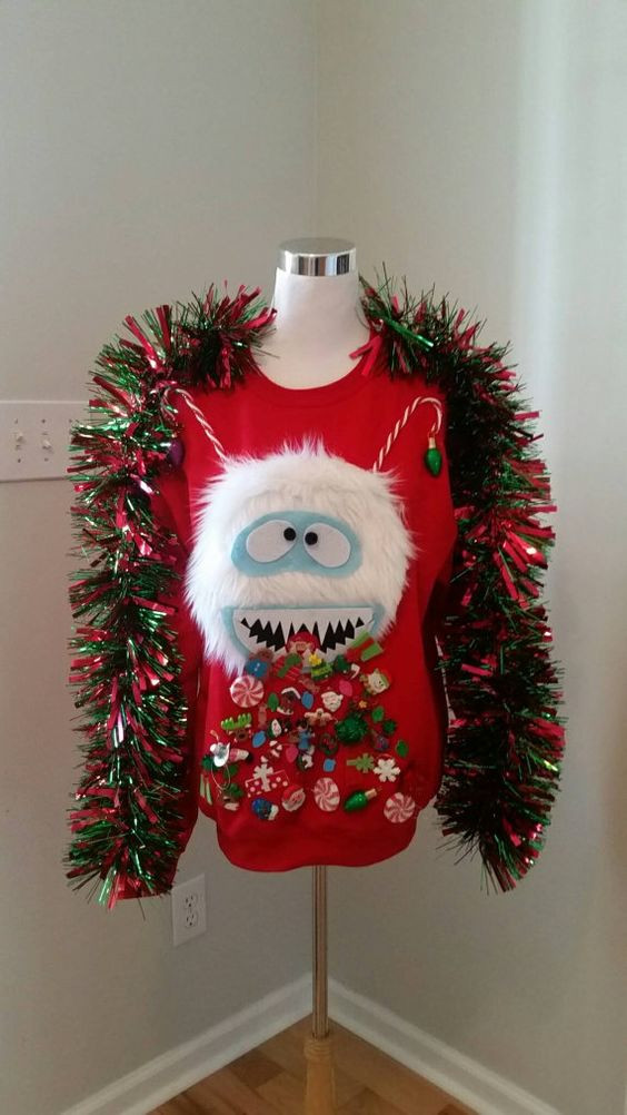 Ugly Christmas Sweater DIY Ideas
 51 Ugly Christmas Sweater Ideas So You Can Be Gaudy and