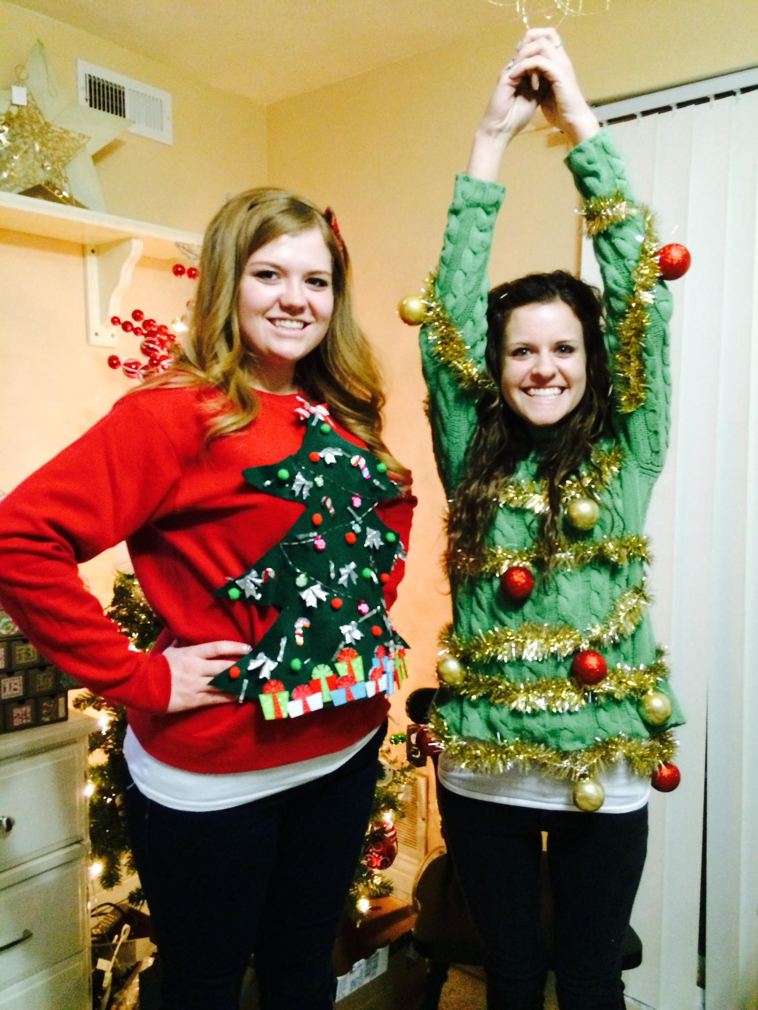 Ugly Christmas Sweater DIY
 DIY Ugly Sweater Ideas