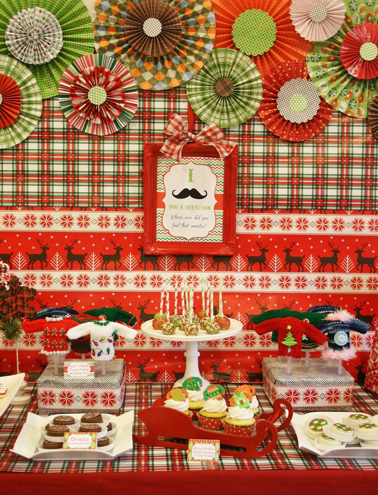 Ugly Sweater Christmas Party Ideas
 And Everything Sweet Ugly Sweater Party