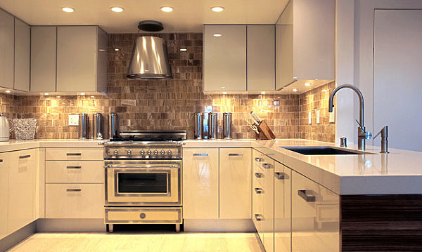 Under Cabinet Kitchen Lighting Options
 The Shiny Kitchen Metal Decor for Your Culinary Space
