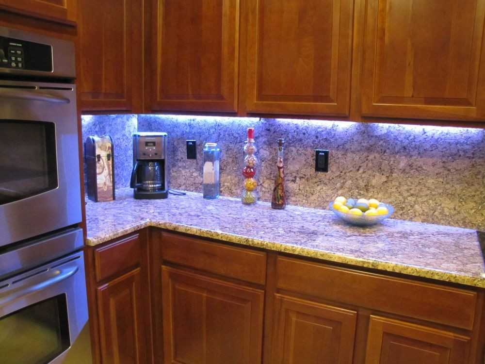 Under Kitchen Cabinet Led Lighting
 LED Under Cabinet Light Strip 5M w Remote 16 Ft RGB