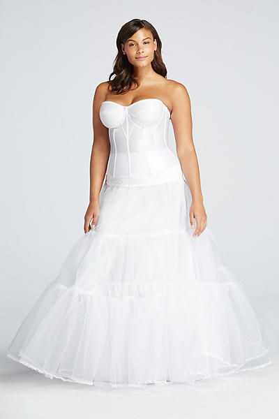 Undergarments For Wedding Dresses
 Plus Size Ball Gown Silhouette Slip 9BALLGOWNSLIP