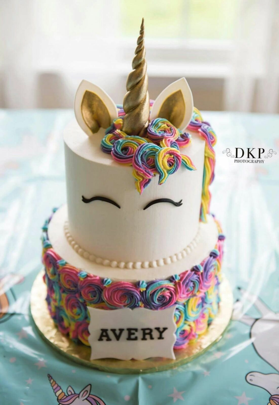 Unicorn Birthday Cakes
 Perfect unicorn cake Baby Charlotte in 2019