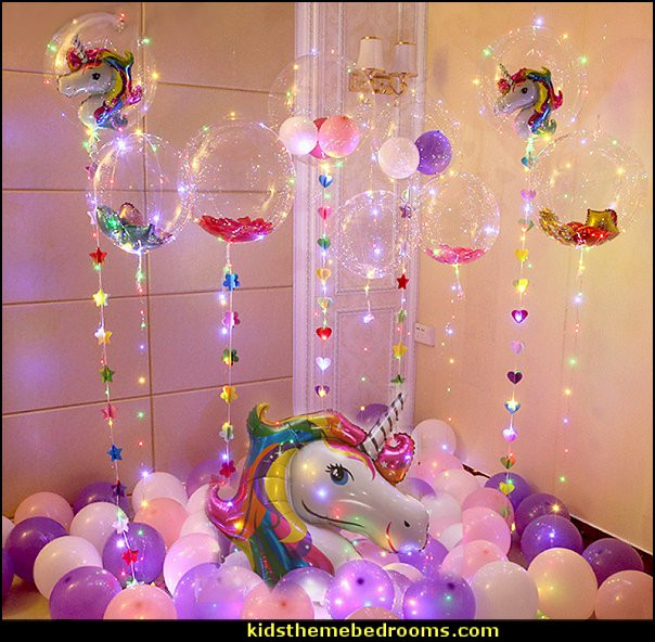 Unicorn Birthday Party Decorations Ideas
 Decorating theme bedrooms Maries Manor unicorn party