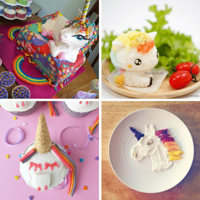 Unicorn Birthday Party Food Ideas Name
 unicorn food ideas for your unicorn party or rainbow party