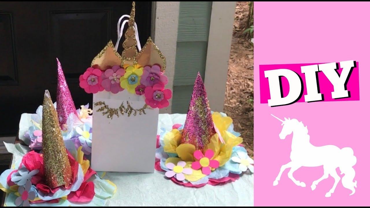Unicorn Birthday Party Ideas Diy
 DIY Unicorn 🦄 Centerpieces Birthday Party Decor