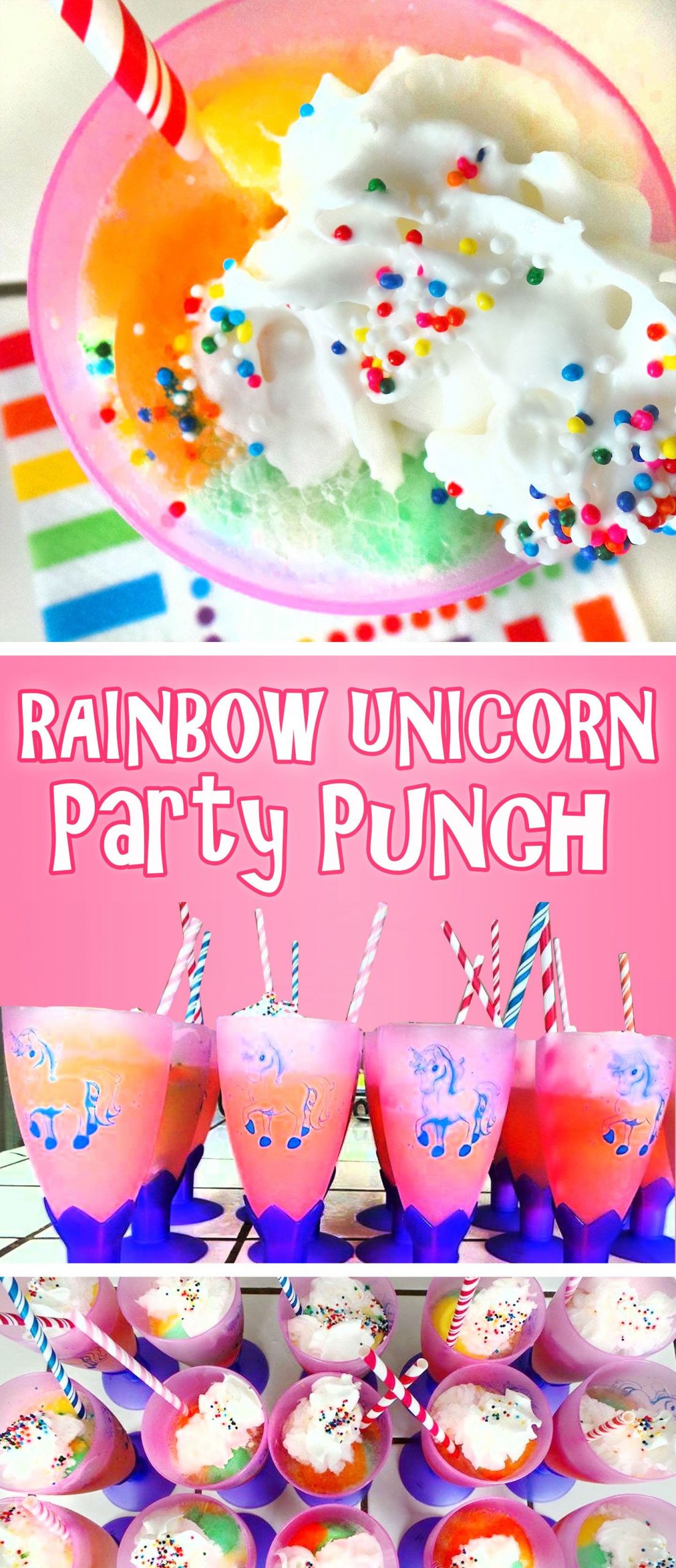 Unicorn Food Ideas For Party
 Rainbow Unicorn Party Punch Recipe