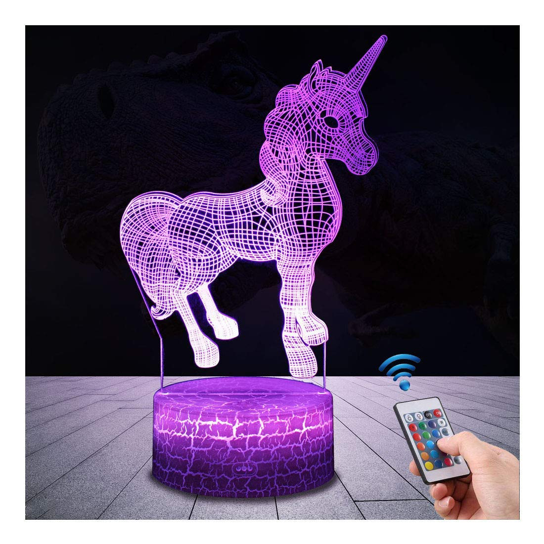 Unicorn Gifts For Child
 Unicorn Gift Unicorn Night Lamp For Kids 3D Light 7