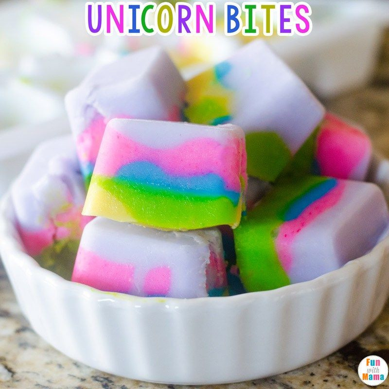Unicorn Party Theme Food Ideas
 Unicorn Inspired Food Unicorn Yogurt Bites