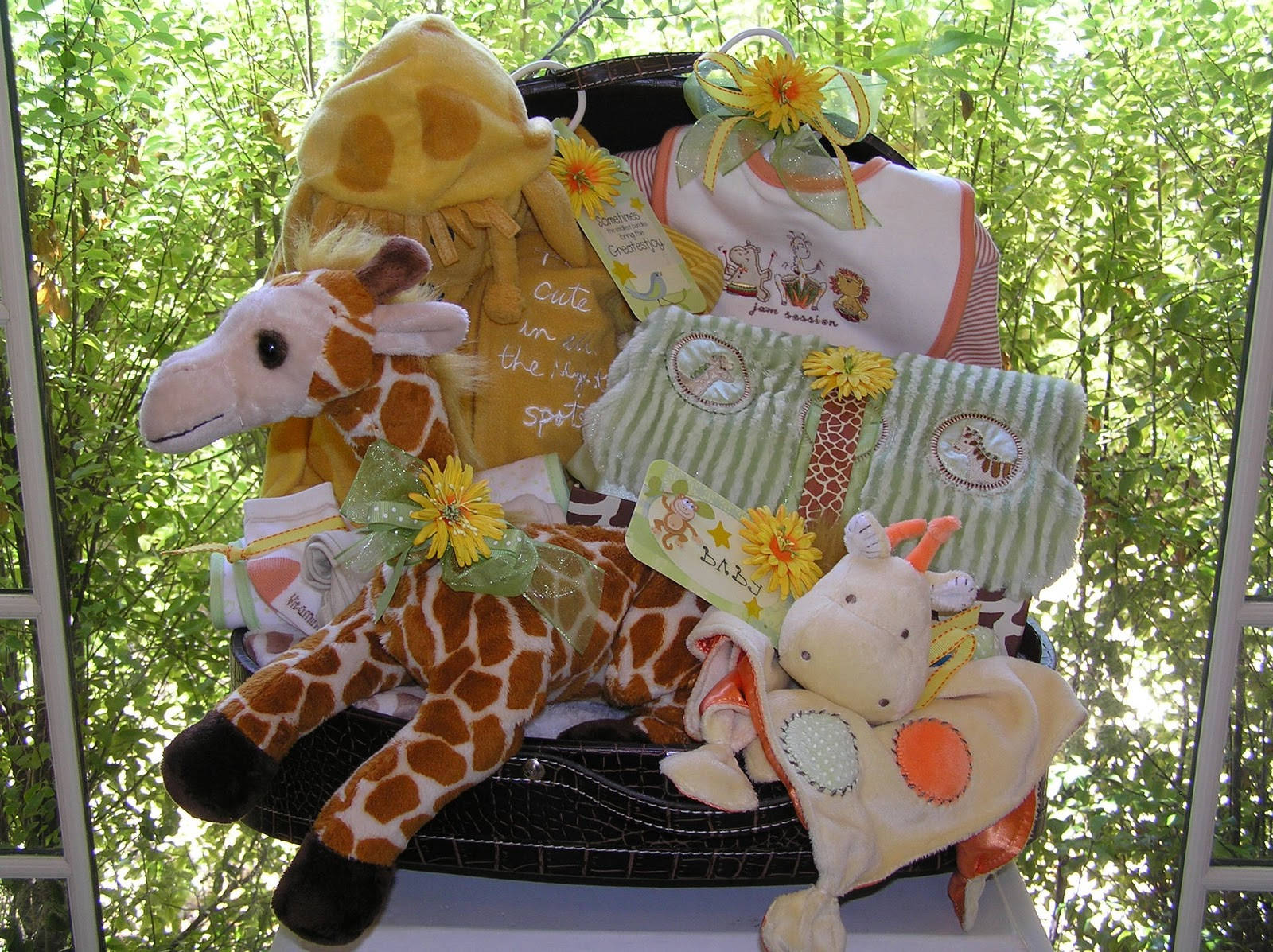 Unique Baby Gift Baskets
 White Horse Relics Unique Themed Baby Gift Baskets