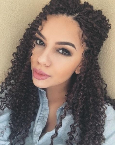 Unique Crochet Hairstyles
 From straight crochet braid styles to tight coiled