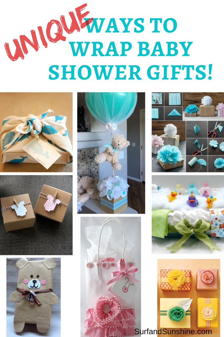 Unique Gift Wrapping Ideas For Baby Shower
 Baby Shower Gifts and Clever Gift Wrapping Ideas
