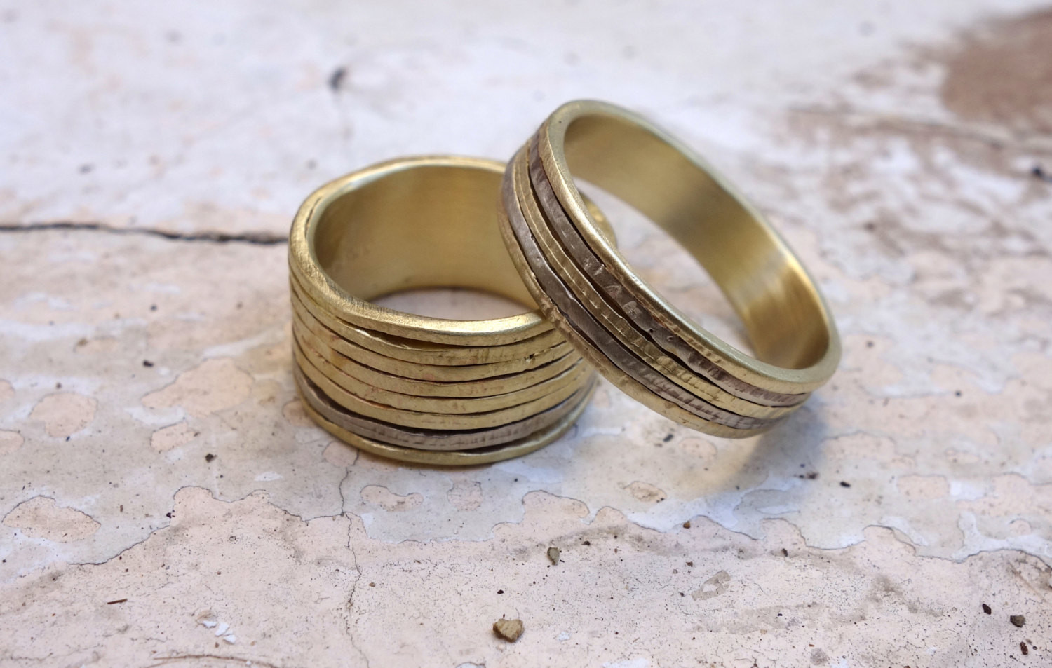 Unique Wedding Band Sets His And Hers
 Wedding ring set Unique His and Hers Wedding bands Promise