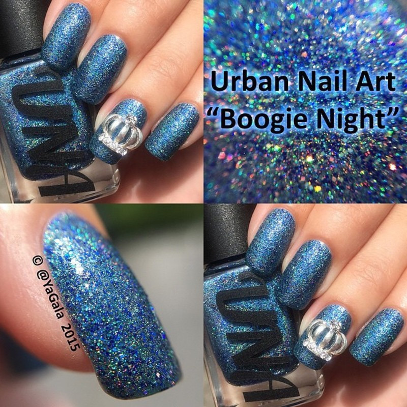 Urban Nail Art
 Urban Nail Art UNA Boogie Night Swatch by Lou