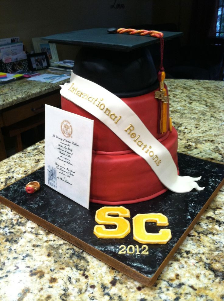 Usc Graduation Party Ideas
 USC graduation cake graduation party ideas