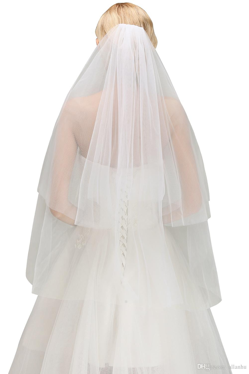 Used Wedding Veil
 ly $6 99 Wedding Bikini Veil Two Layers Cheap 2019