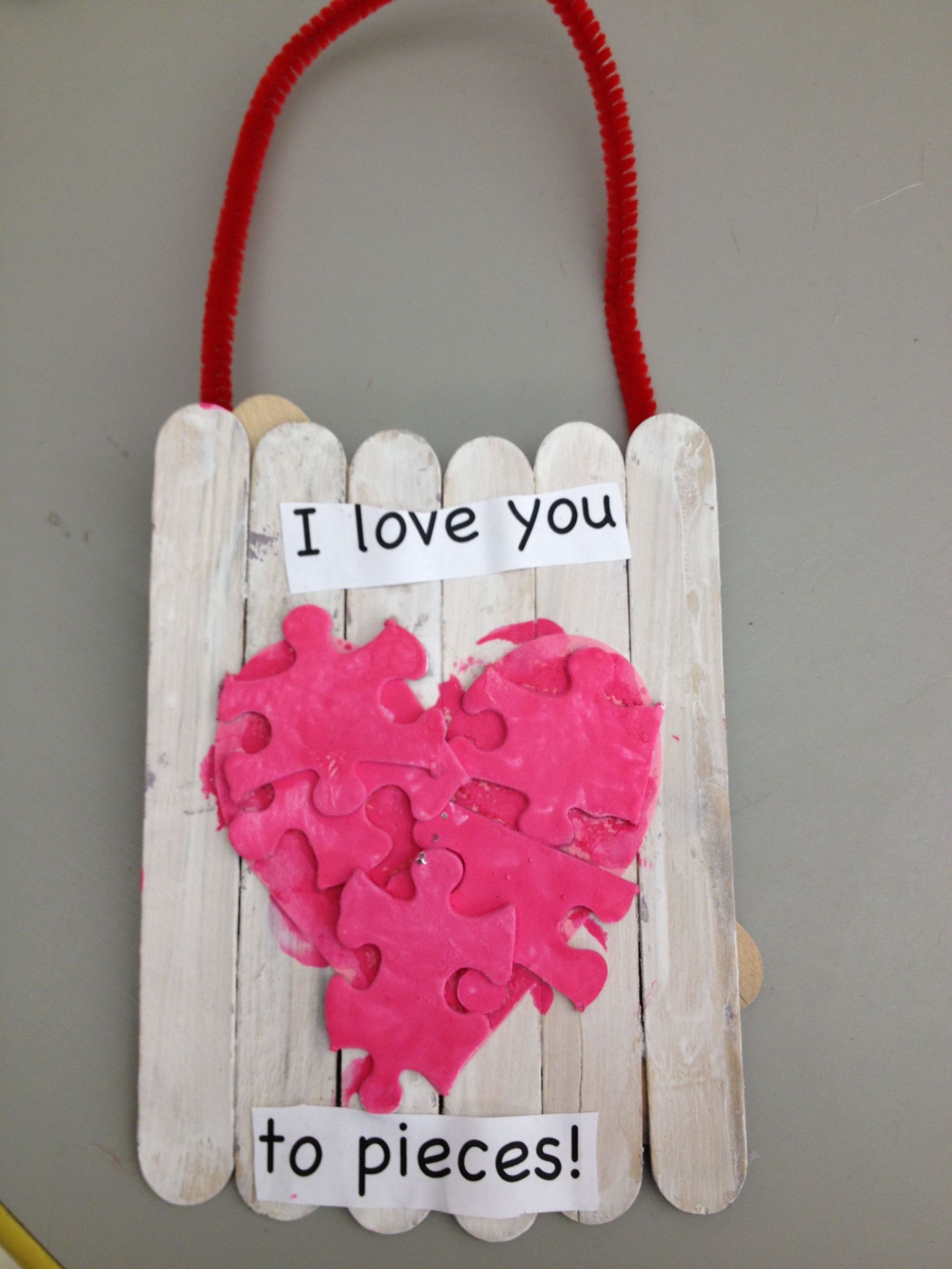 Valentine Crafts For Preschoolers Pinterest
 Craft idea found on Pinterest My first graders made