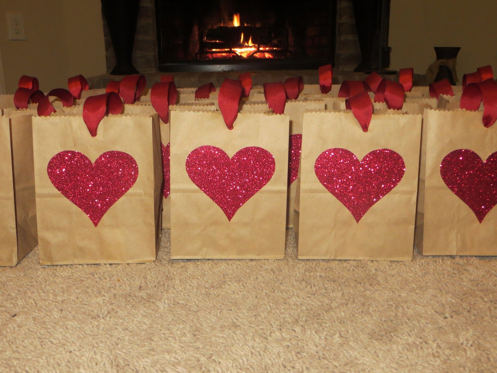 Valentine Day Gift Bags Ideas
 Easy Non Candy Valentine Goody Bags