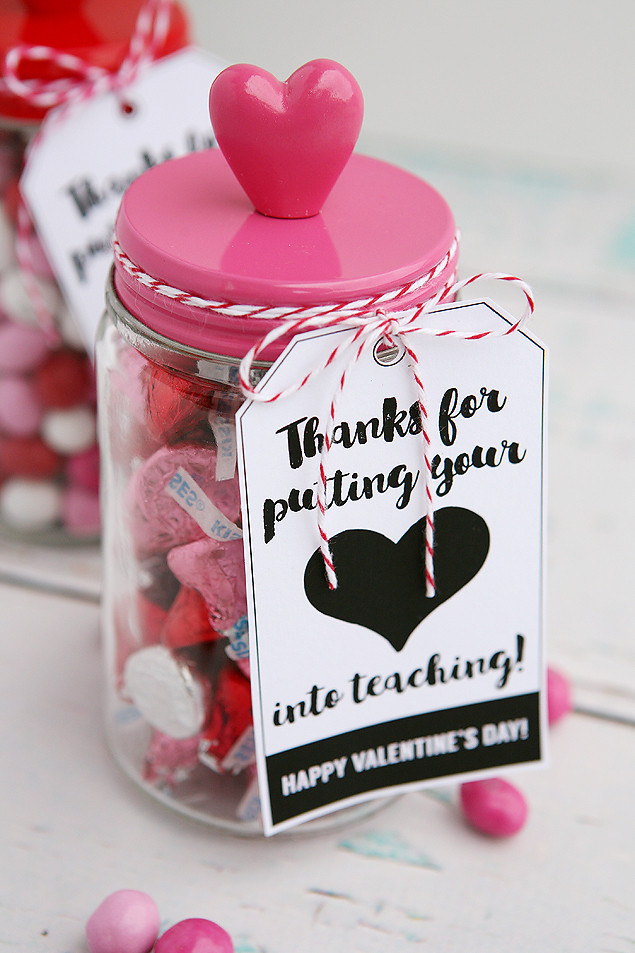 Valentine Day Gift Ideas
 Thanks For Putting Your Heart Into Teaching Eighteen25