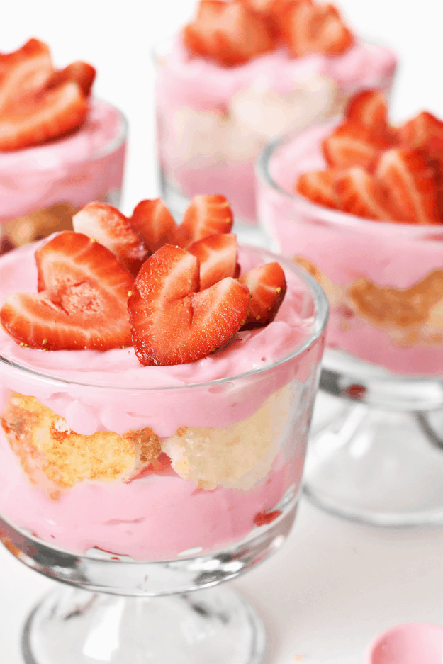 Valentine Desserts Recipes
 Valentine s Day Mini Berry Trifle
