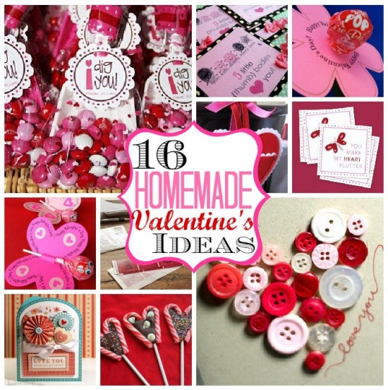 Valentine Gift Ideas For Her Homemade
 16 Homemade Valentine’s Ideas