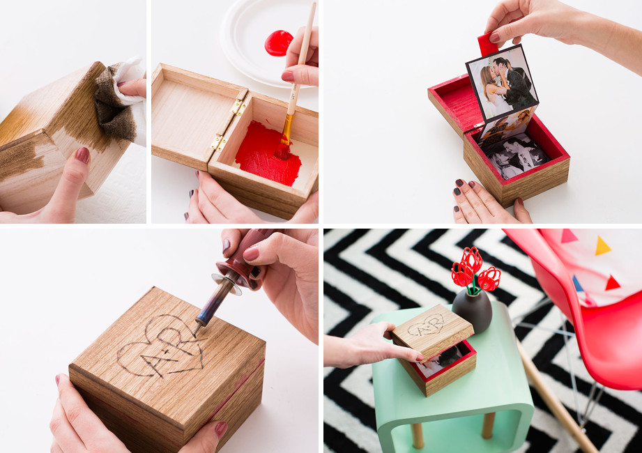 Valentine Gift Ideas For Her Homemade
 14 DIY Valentine’s Day Gifts for Him and Her