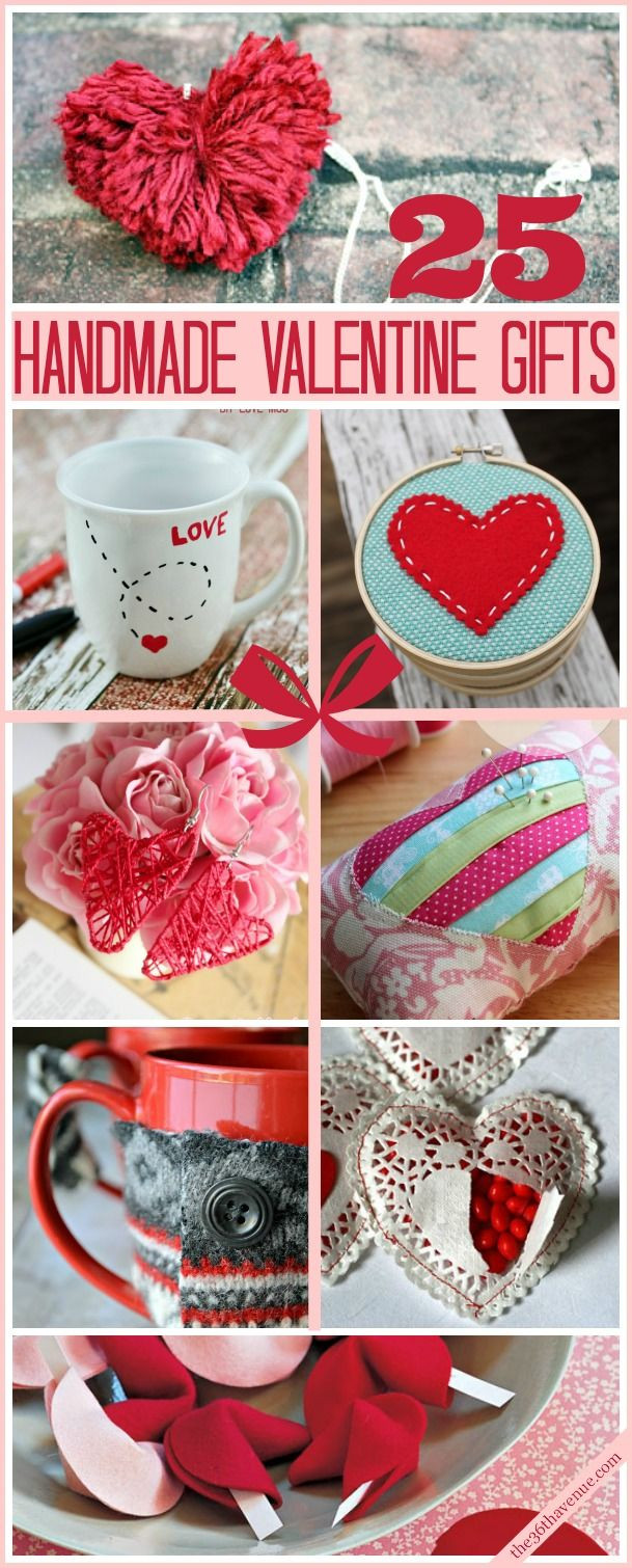 Valentine Gift Ideas For Her Homemade
 25 Valentine Handmade Gifts