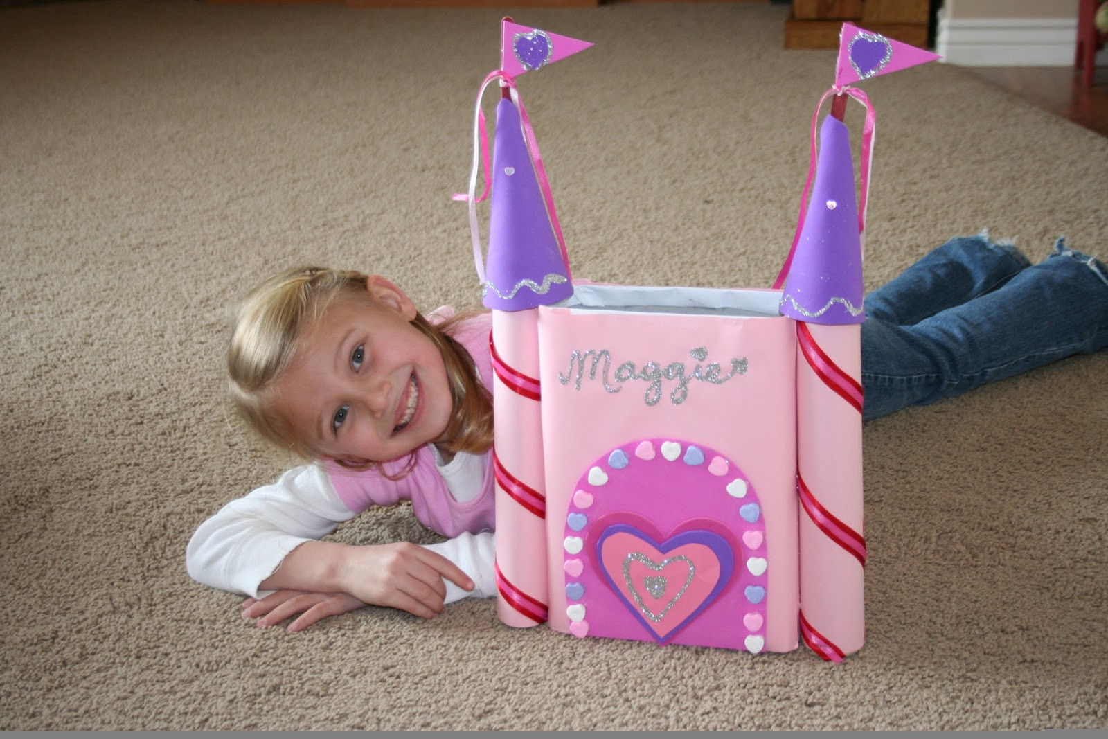 Valentine Gift Ideas For High School Girlfriend
 Mommy Lessons 101 Creative Valentine Box 6 Castle