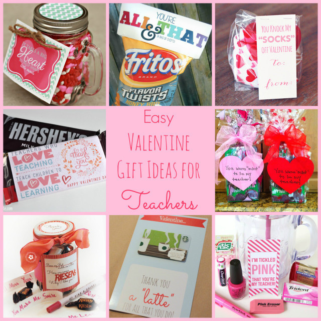 Valentine Gift Ideas For Kindergarten
 Easy Valentine Gift Ideas for the Teacher Happy Home Fairy