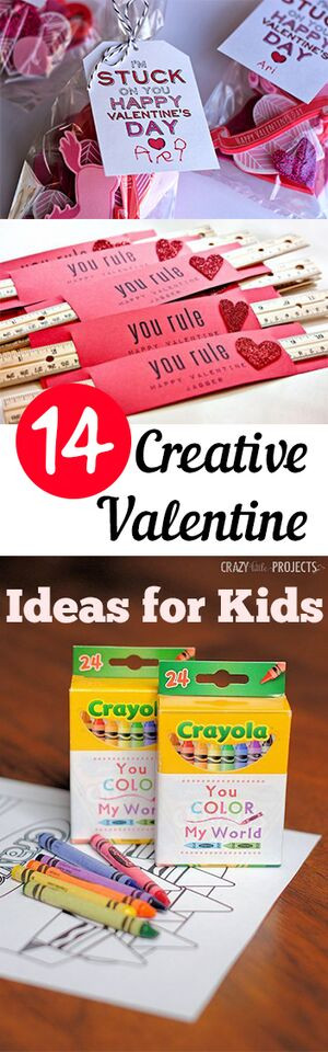 Valentines Creative Gift Ideas
 14 Creative Valentine Ideas for Kids – My List of Lists