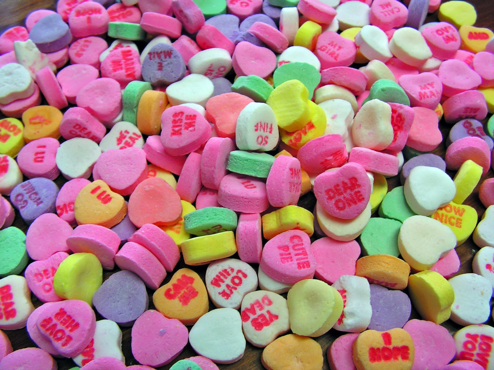 Valentines Day Candy Hearts
 Candy Hearts Wallpaper WallpaperSafari
