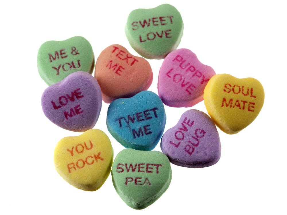 Valentines Day Candy Hearts
 Best and Worst Candy Heart Sayings of All Time Slow Family
