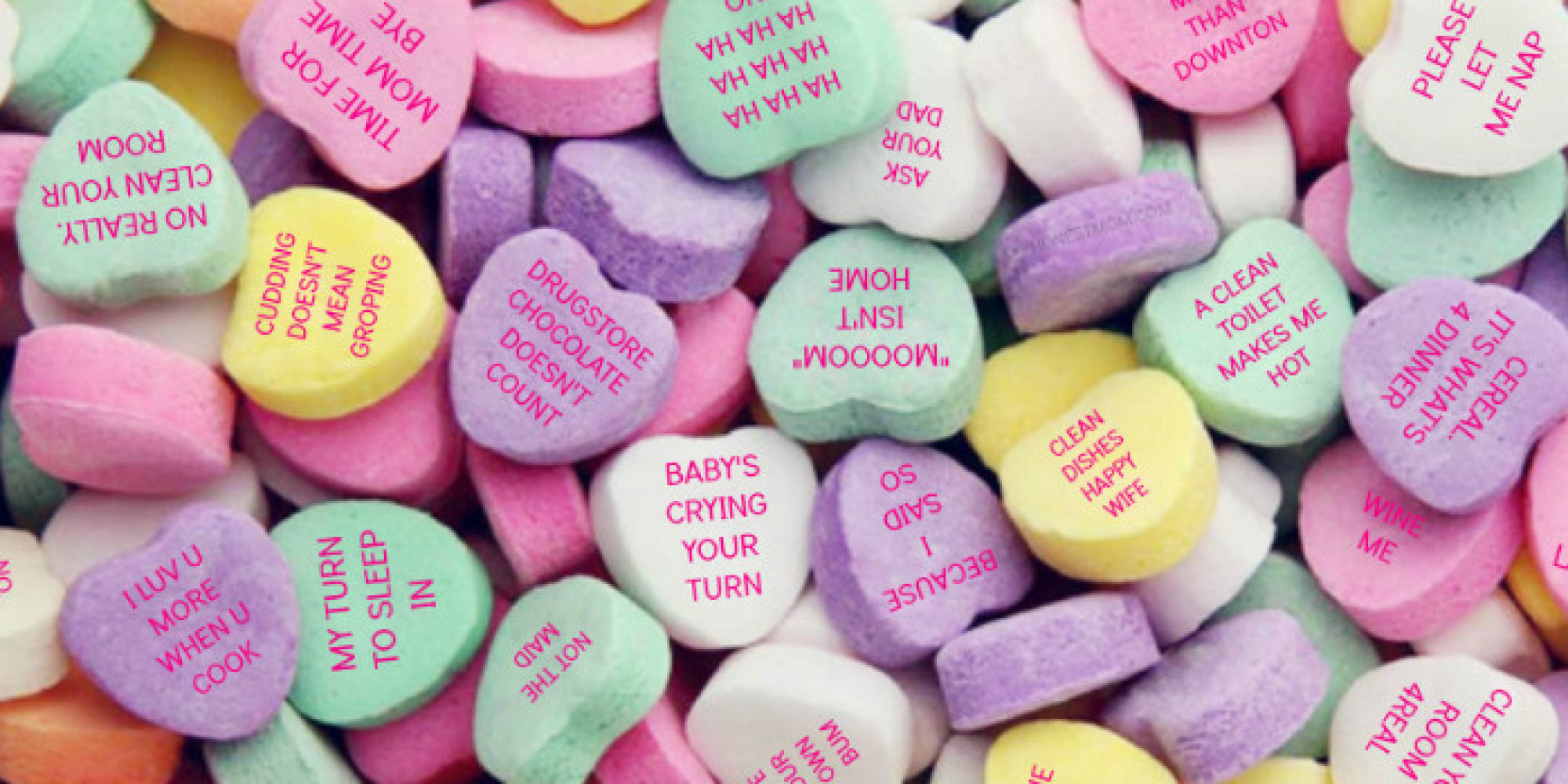 Valentines Day Candy Hearts
 If Moms Wrote Candy Conversation Hearts