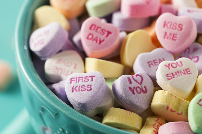 Valentines Day Candy Hearts
 Valentine s Day History of Candy Hearts