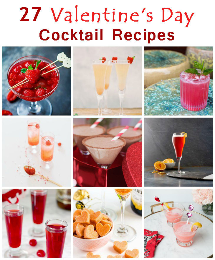 Valentines Day Cocktail Recipe
 27 Valentine s Day Cocktail Recipes The Food Explorer