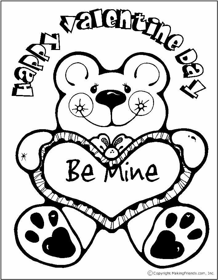 Valentines Day Coloring Pages For Kids
 Valentine s Day Coloring Pages