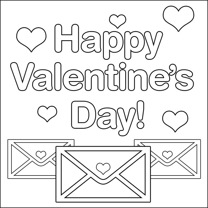 Valentines Day Coloring Pages For Kids
 Valentine s Day Coloring Pages Disney Coloring Pages