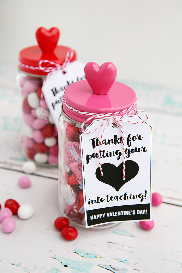 Valentines Day Gift Ideas Teachers
 Thanks For Putting Your Heart Into Teaching Eighteen25