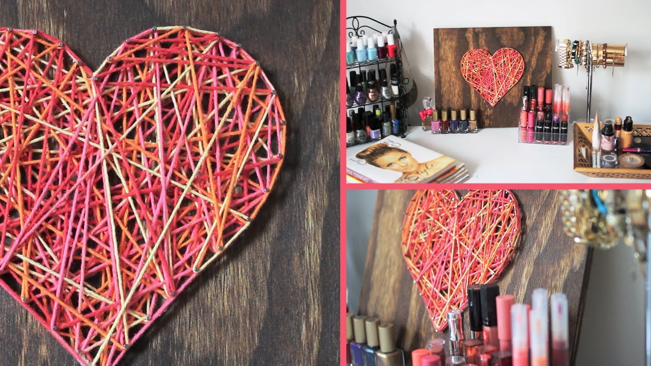 Valentines Decorations DIY
 DIY Valentine s Day Room Decor Gift Idea