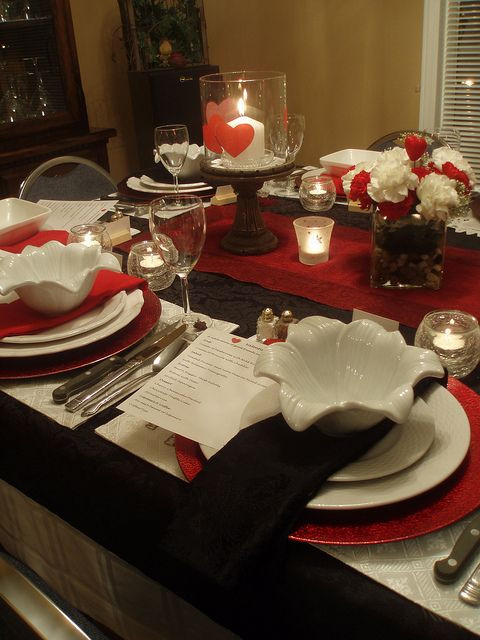 Valentines Dinner Party Ideas
 Valentines Tablescape Holidays Valentine s Day