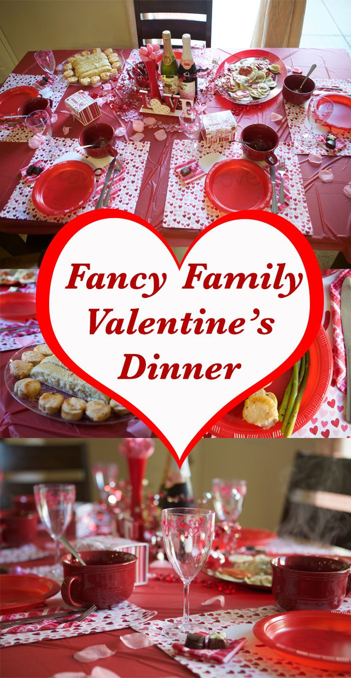 Valentines Dinner Party Ideas
 Family Friendly Fancy Valentine Dinner such a fun