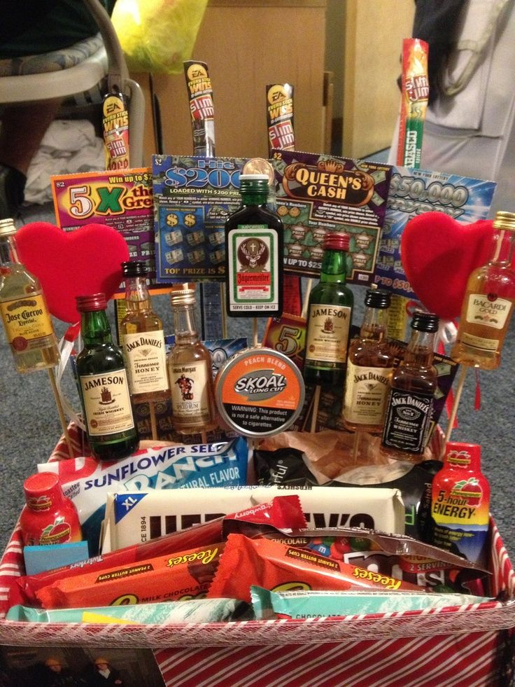 Valentines Gift Basket Ideas For Him
 20 Valentines Day Ideas for him