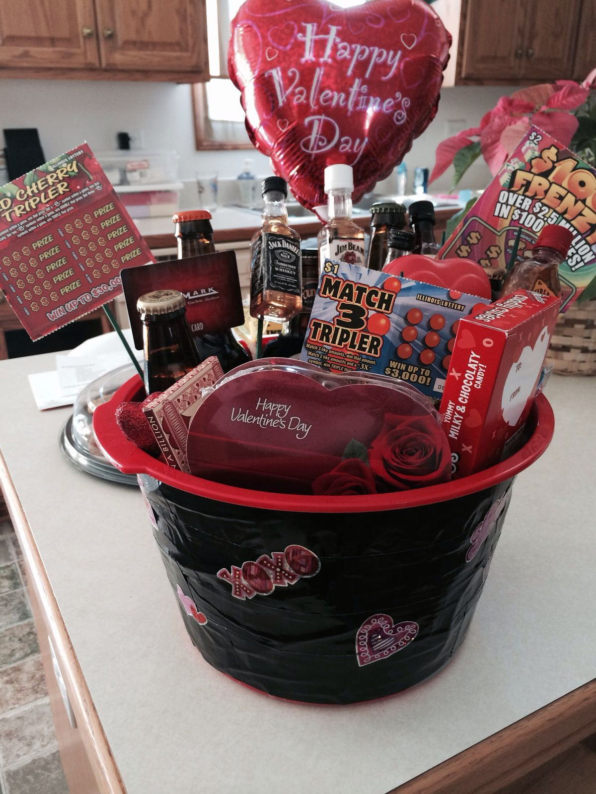 Valentines Gift Basket Ideas For Him
 Pin by Katie Hamilton on Valentine s