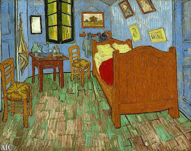 Van Gogh Bedroom Paintings
 Bedroom in Arles