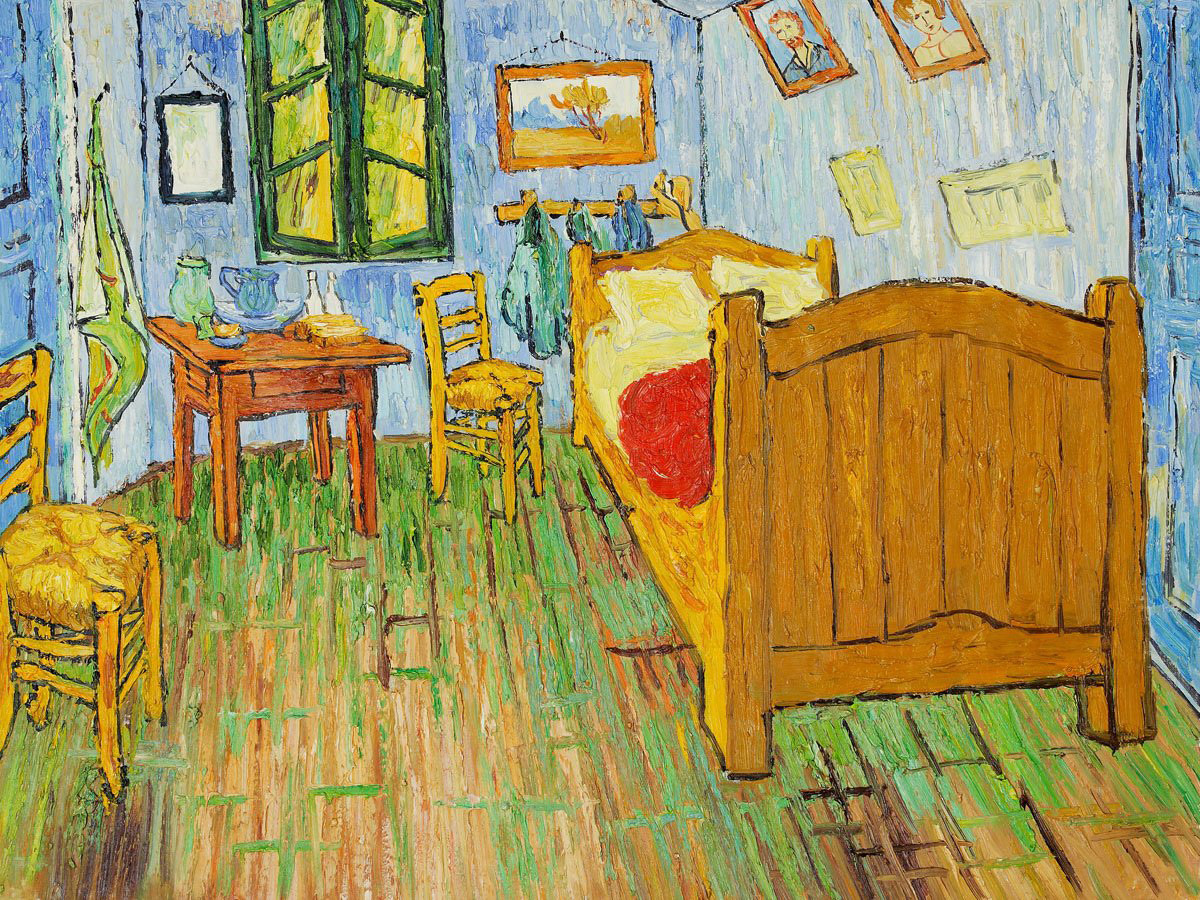 Van Gogh Bedroom Paintings
 Replica of Van Gogh s Bedroom As Ac modation In Chicago
