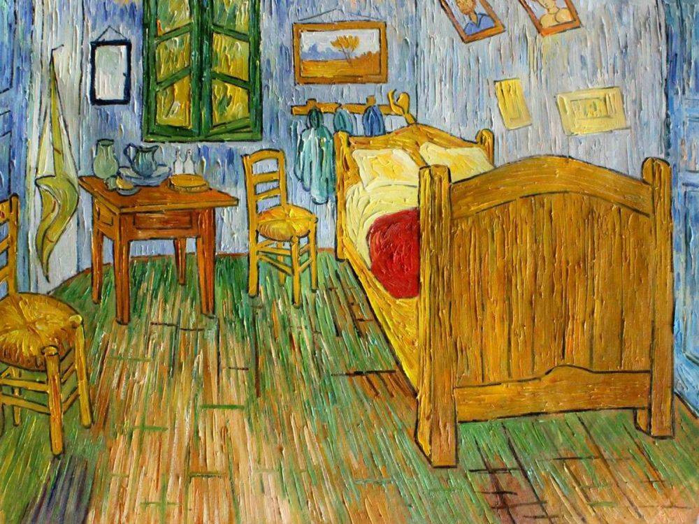 Van Gogh Bedroom Paintings
 Vincent Van Gogh Vincent s Bedroom at Arles Hand