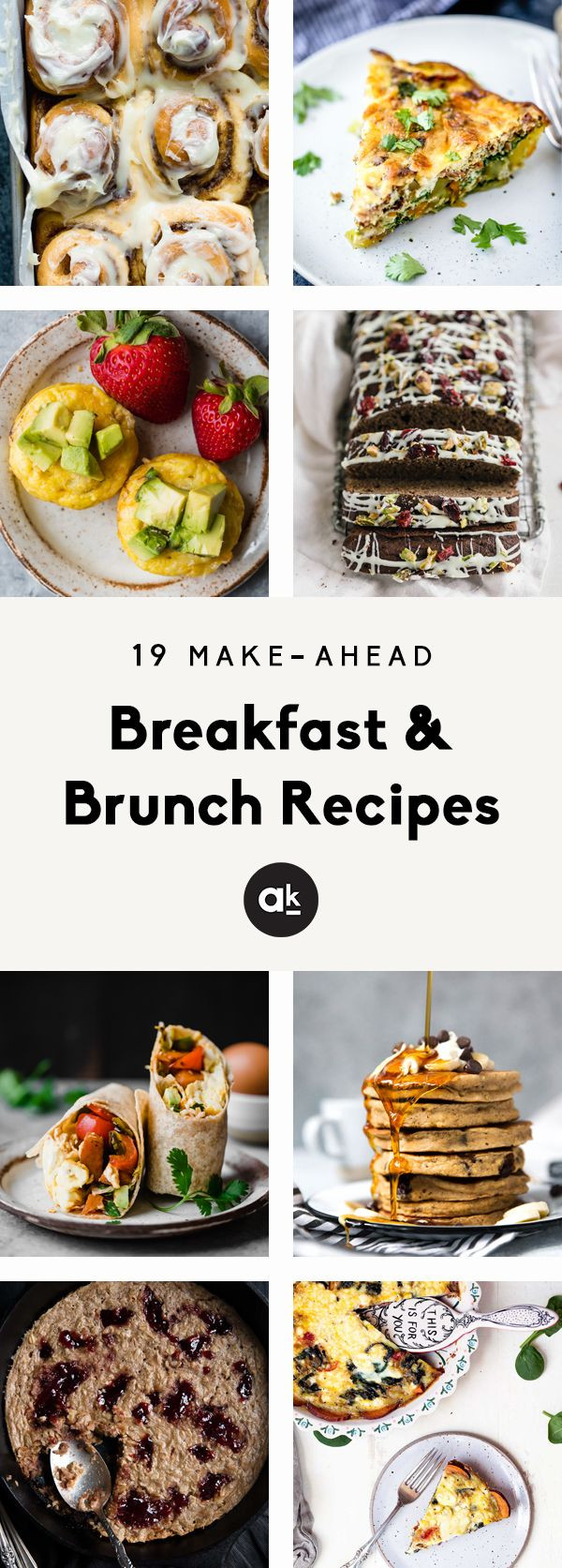 Vegan Brunch Recipes Make Ahead
 19 Make Ahead Breakfast & Brunch Recipes Perfect for the