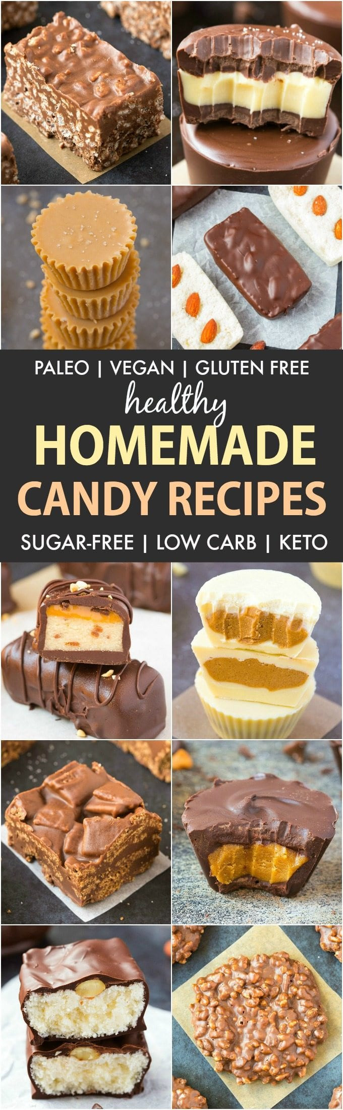 Vegan Candy Recipes
 20 Healthy Homemade Candy Recipes Paleo Vegan Gluten Free
