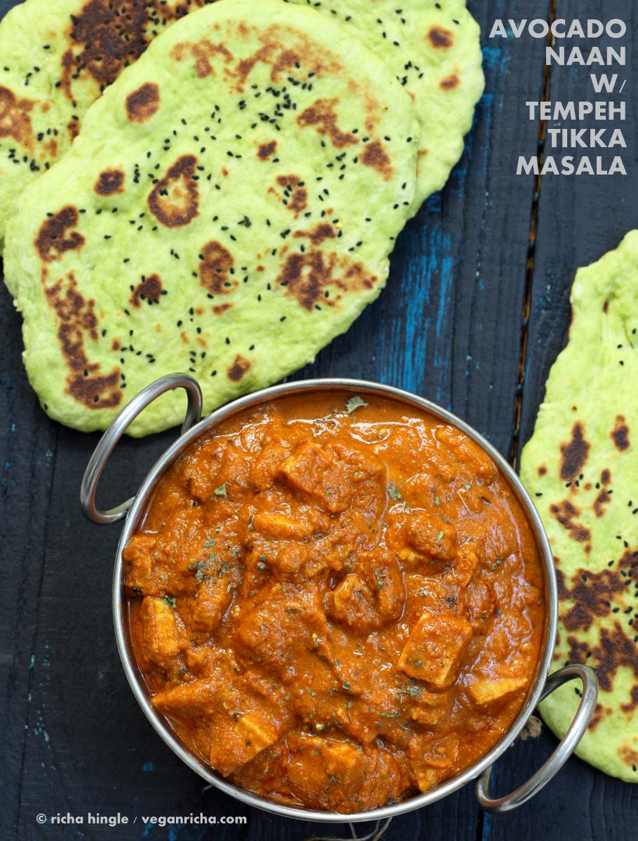 Vegan Indian Food Recipes
 Vegan Naan plain avocado garlic stuffed Indian