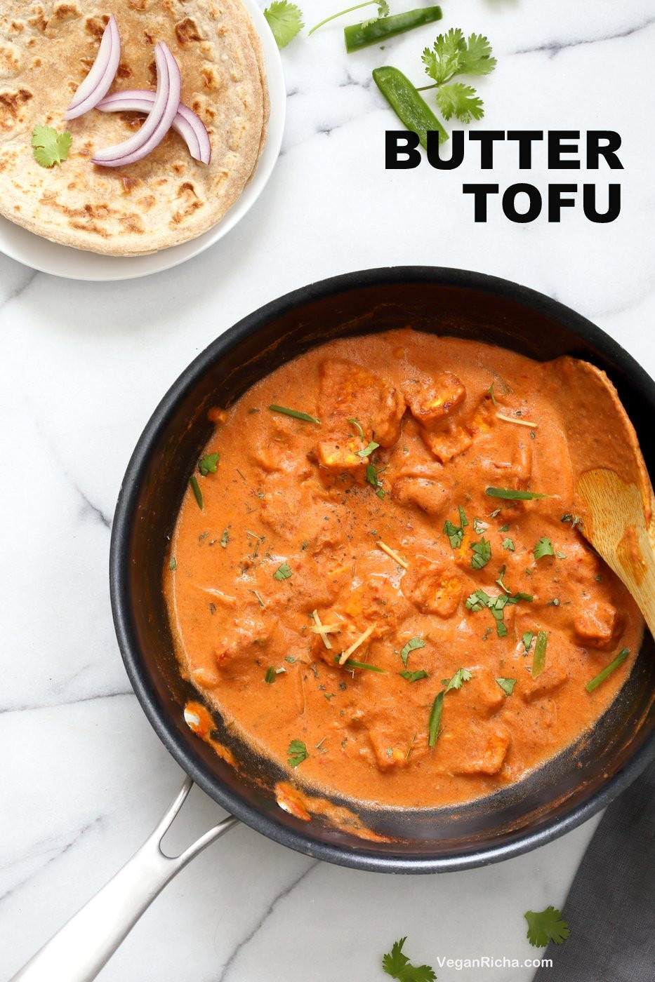 Vegan Indian Food Recipes
 Indian Butter Tofu Paneer Tofu Butter Masala Recipe